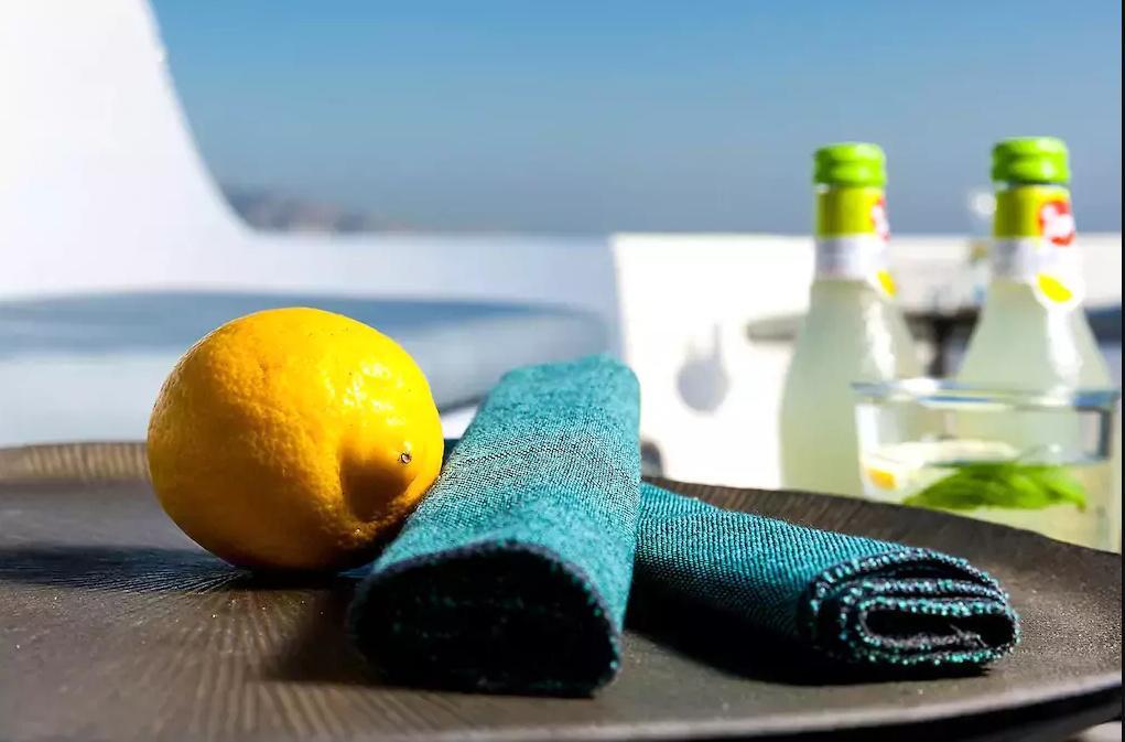 Art Riad Au Bord De La Mer Džadída Exteriér fotografie